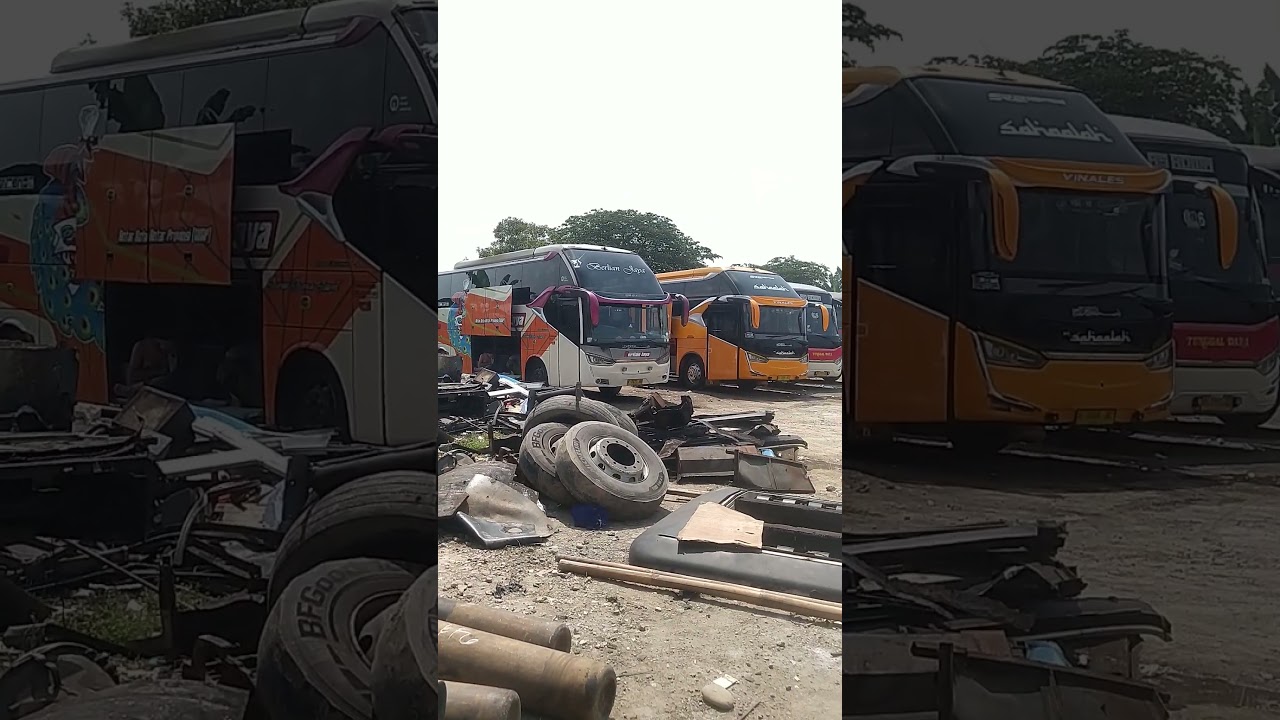 Bus Yang Sudah Tidak Terpakai #busmania #bus #rongsokan