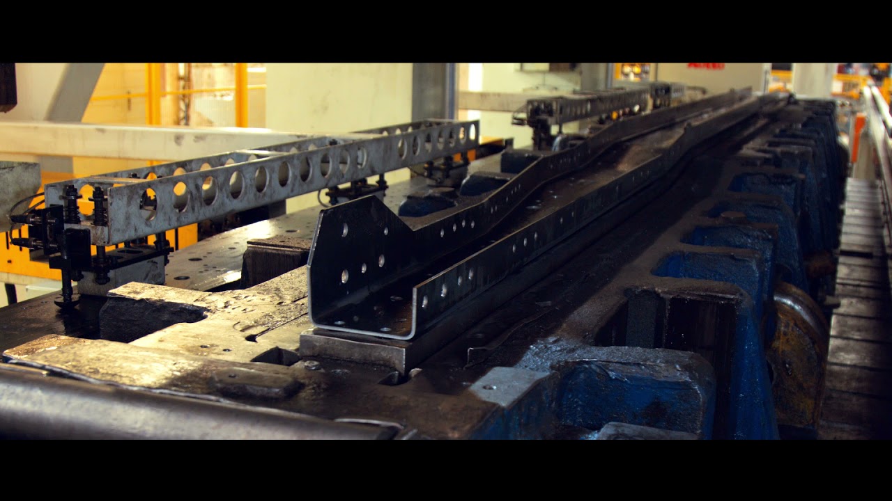 Automatic processing line for Commercial vehicle  Frame