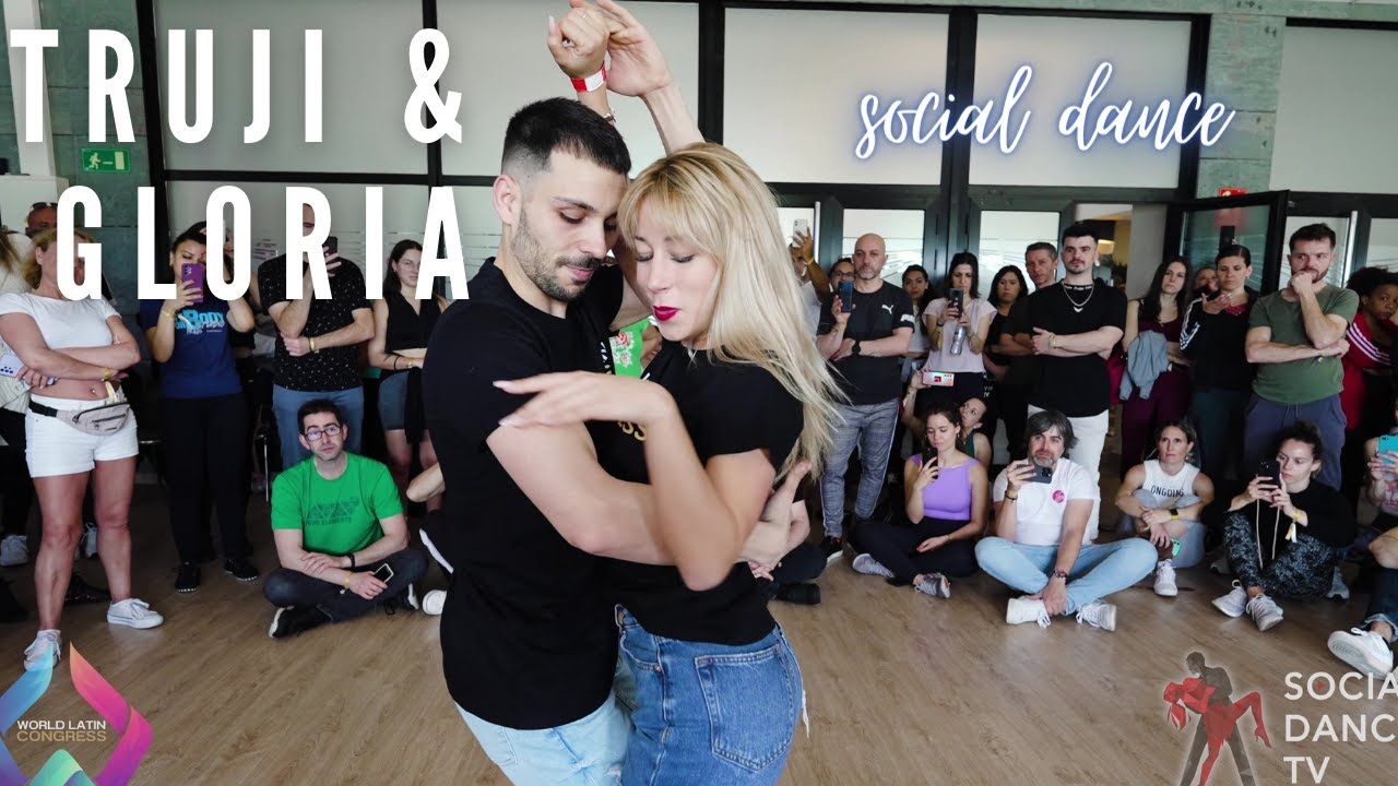 Truji & Gloria [Cobardes Al Amar - Kevin Vásquez ft. Dj Clau] Bachata @WorldLatinCongress