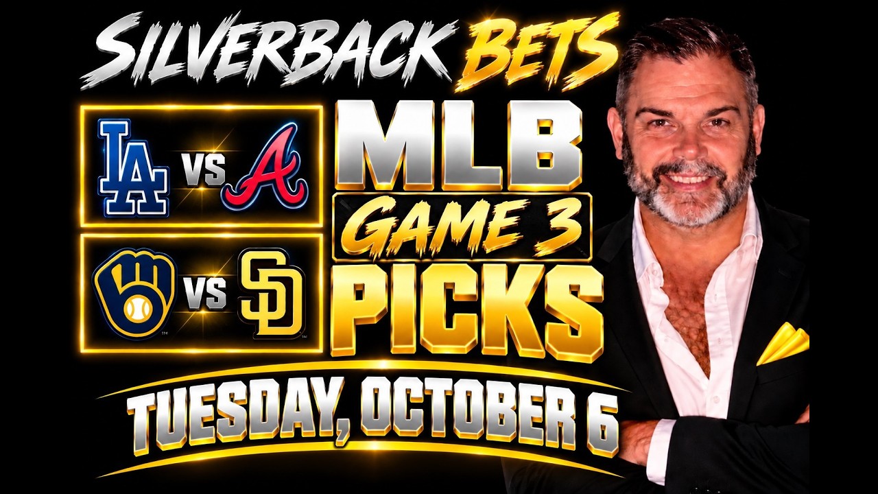 MLB Picks Tuesday 10/6/26 | Dodgers vs Braves & Brewers vs Padres Predictions and Best Bets