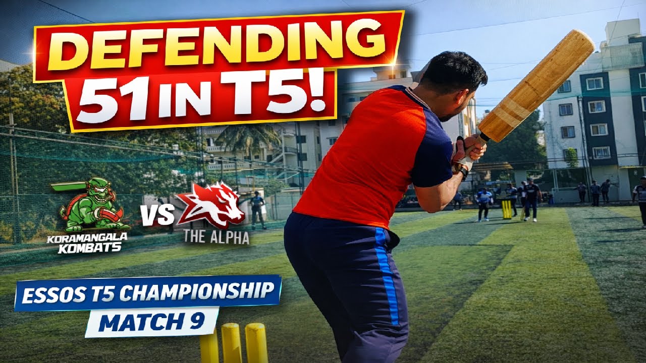 Koramangala Kombats vs The Alpha | ESSOS T5 Championship 2.0 | Match 9 Full Match