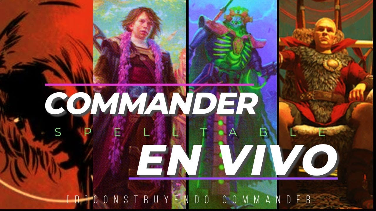 Edicion Multiverso | PARTIDA EDH SPELLTABLE:  Myrel vs Jodah vs Imotekh vs Caesar | COMMANDER live