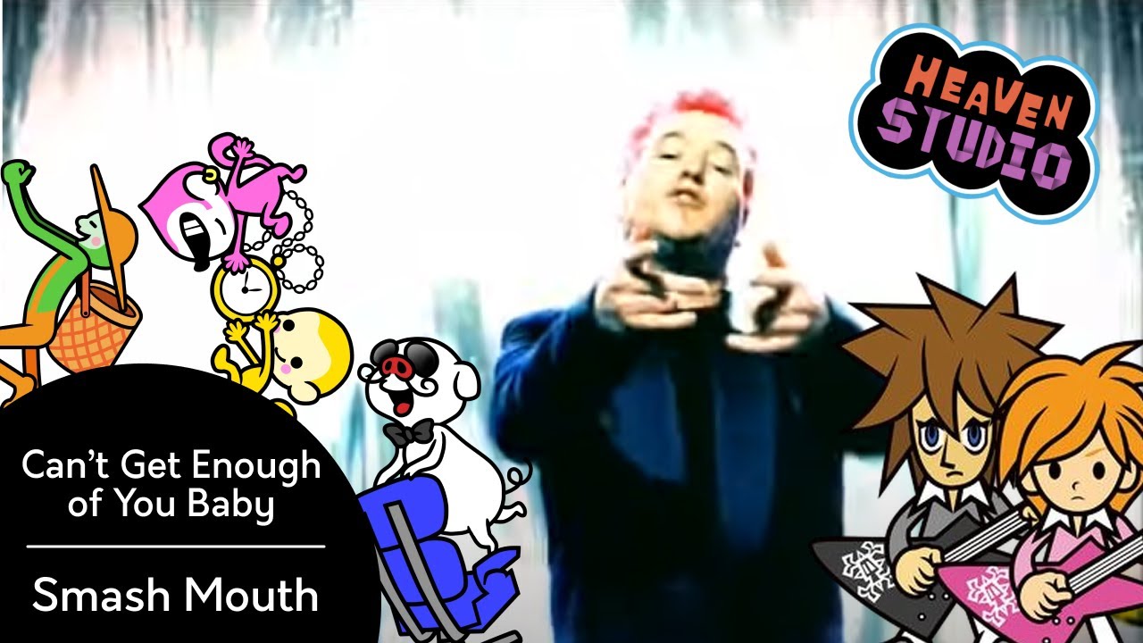 Can't Get Enough of You Baby | Smash Mouth (Rhythm Heaven Custom Remix)