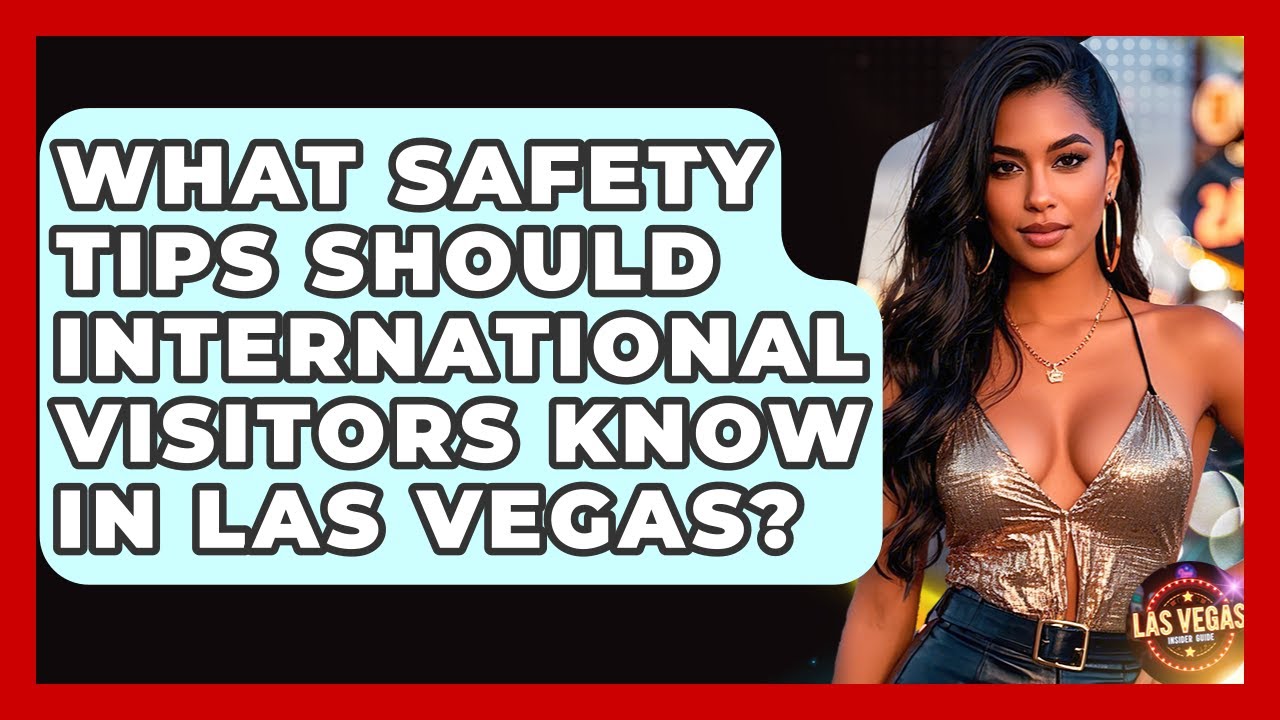 What Safety Tips Should International Visitors Know in Las Vegas? - Las Vegas Insider Guide