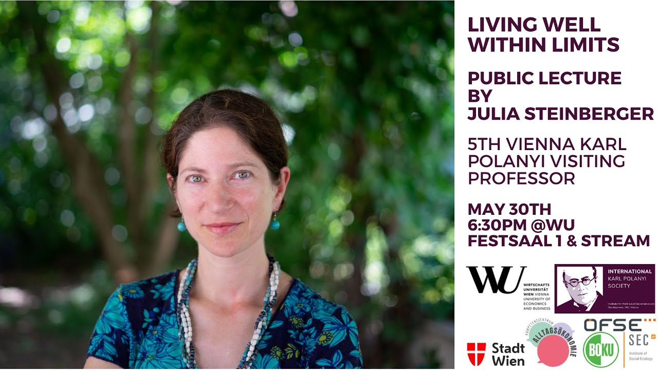 Julia Steinberger: Living Well Within Limits