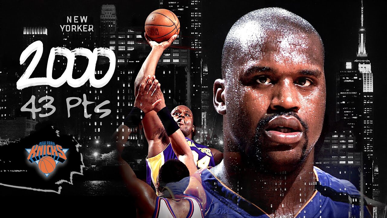 MVP Shaquille O’Neal BBQ’s Knicks in Prime Showcase at MSG, 1999-2000 (Full Highlights)