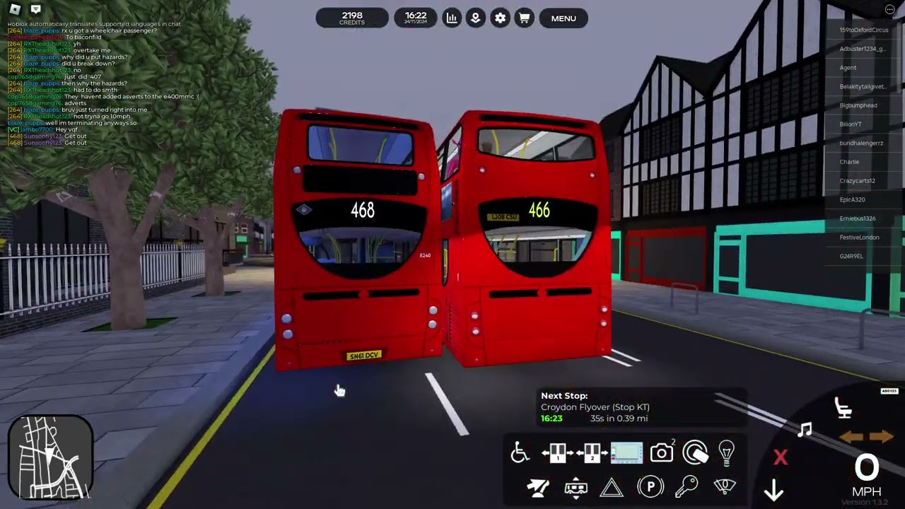 [FAST] 466 Bus  Route | Croydon Roblox