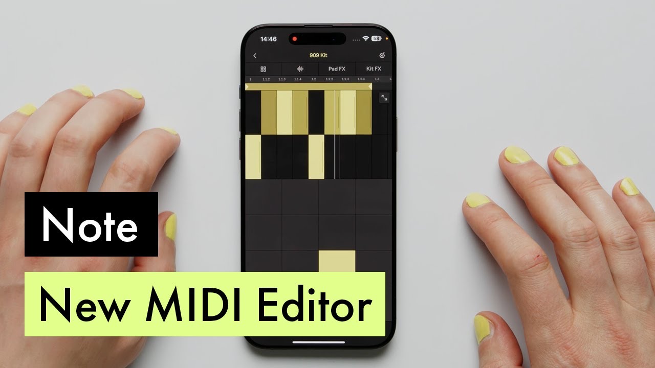 New in Ableton Note: MIDI Editor