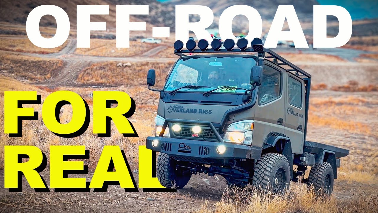 Episode 24: Mitsubishi Fuso Overland - Toy Run Chaos: First Off-Road Adventure with Real Beasts!