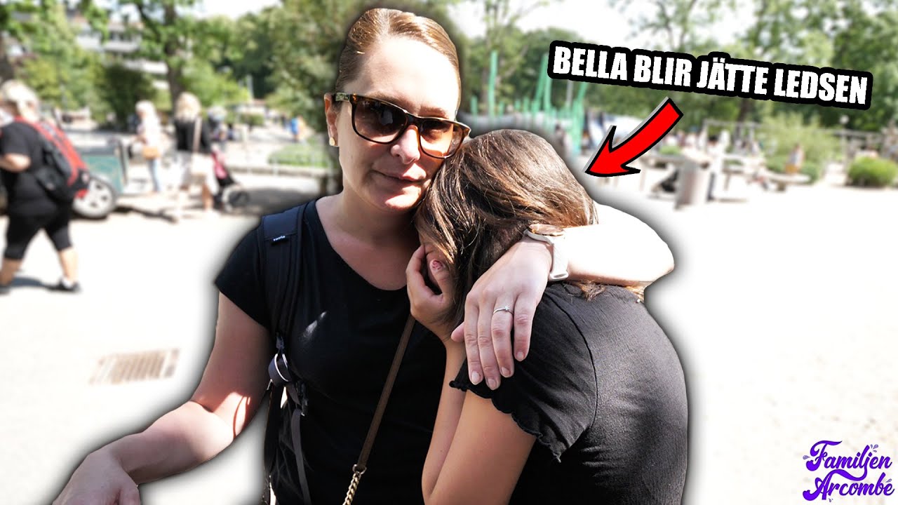 BELLA SLÅR HUVUDET RIKTIGT ILLA på en lekplats i Göteborg | VLOGG