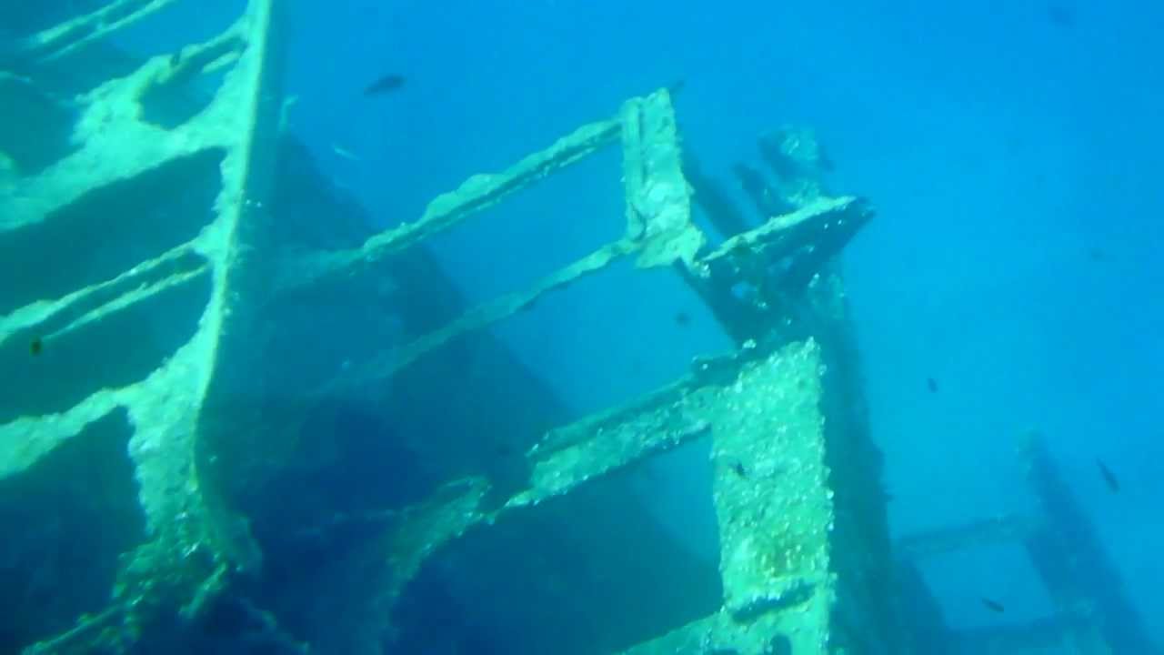 Nautilus-visione sottomarina, nave affondata 1972. ELBA