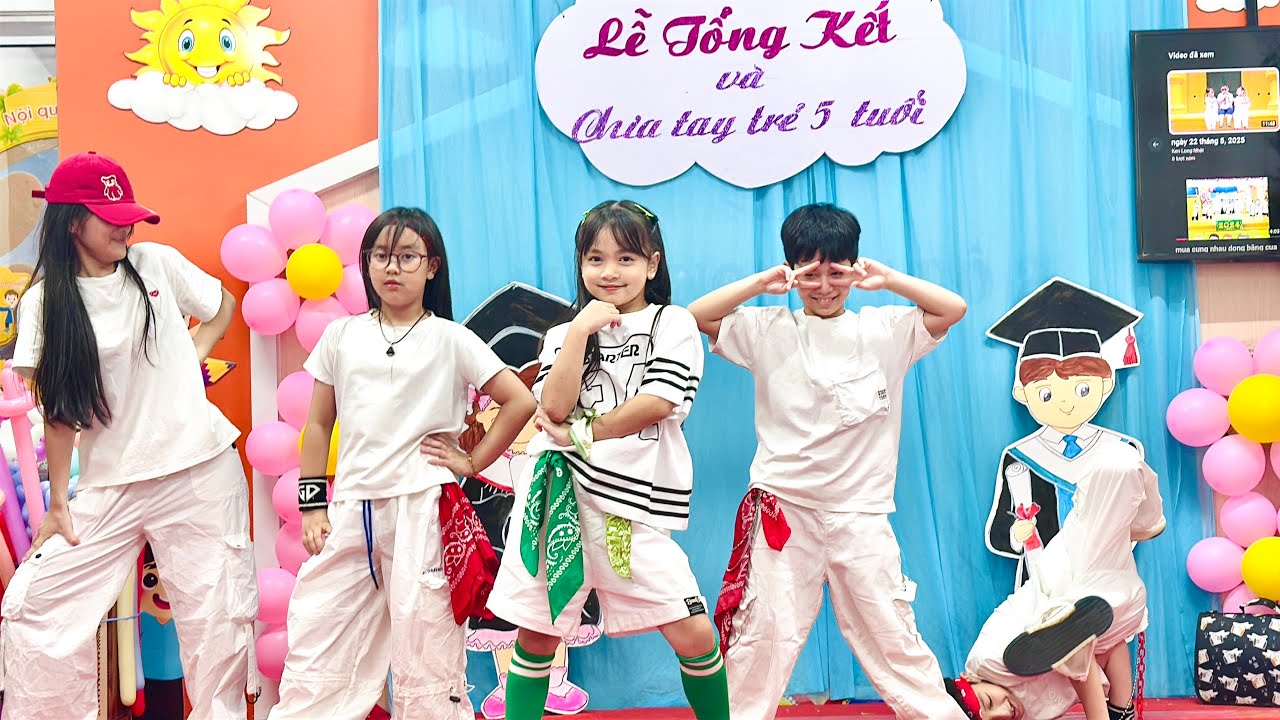 Chiếc bài chào mừng em Kít tốt nghiệp 😊 #kiddycrew #trending #dance #cute #hottrend