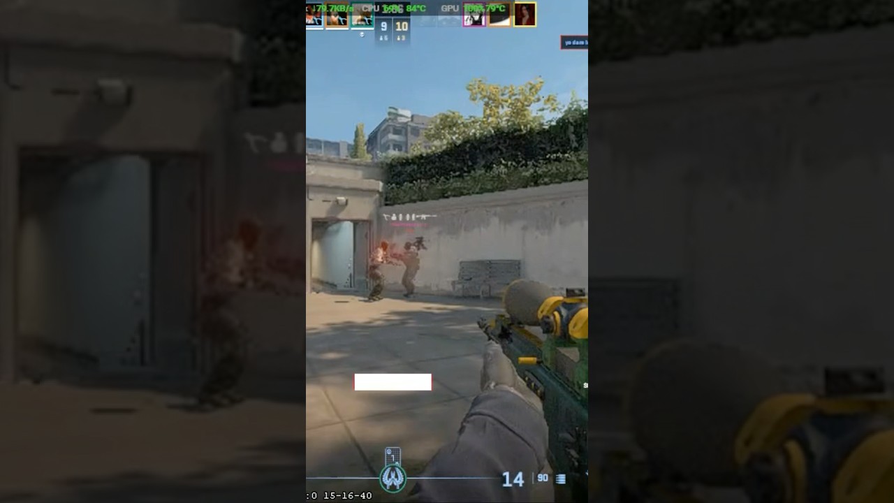 Doble con teco teco y no scope al lobby mostro #csgo #cs2 #cs2clips #cs2moments #csgoclips
