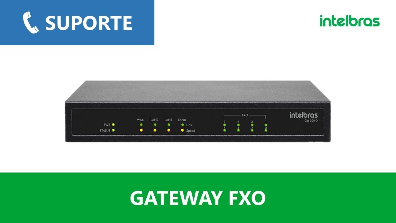 Configuração do Gateway GW 204 O e GW 208 O - i4170