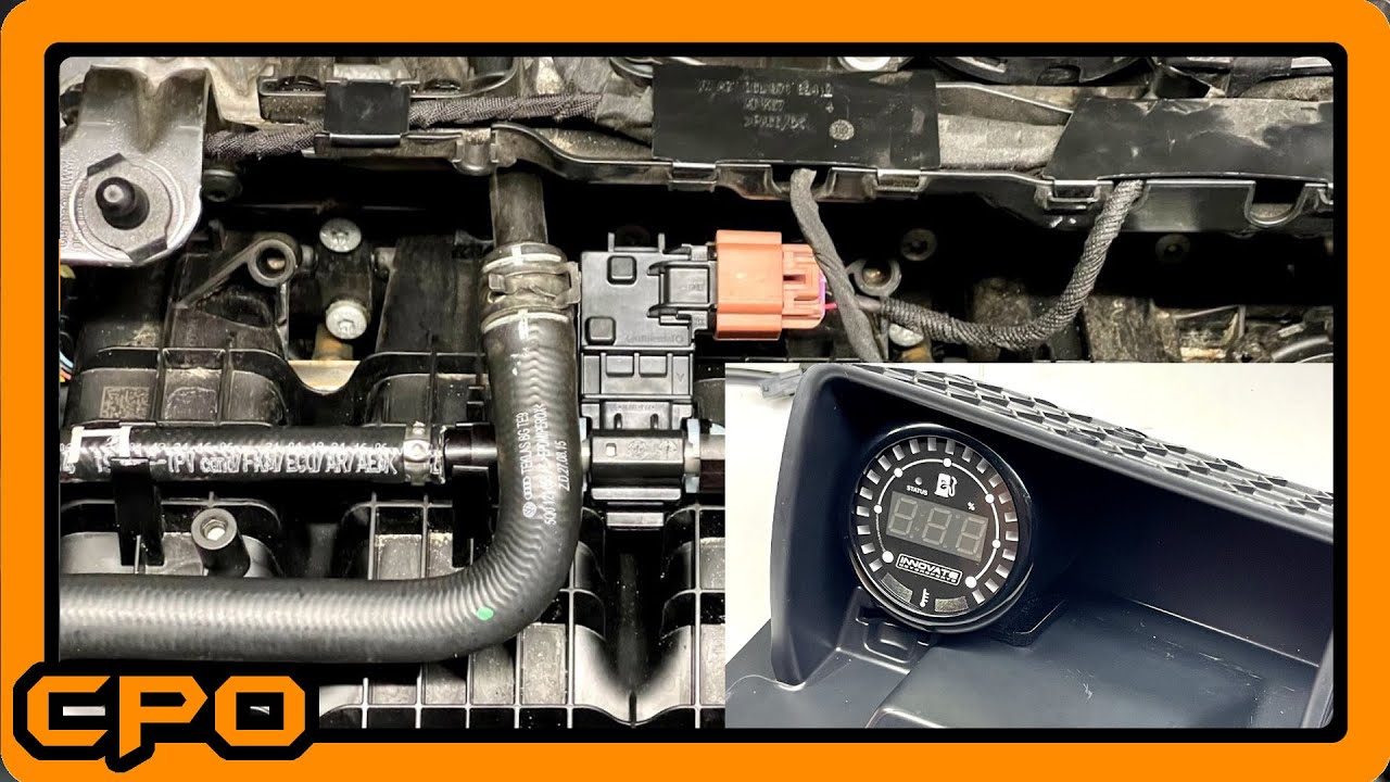 MK7 Ethanol Sensor and Gauge Install - Innovate Motorsports - 2019 Golf R
