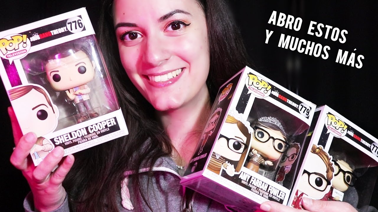 ASMR ABRO TODOS mis FUNKO POP de The Big Bang Theory! (+ Susurros)| EL ASMR Español