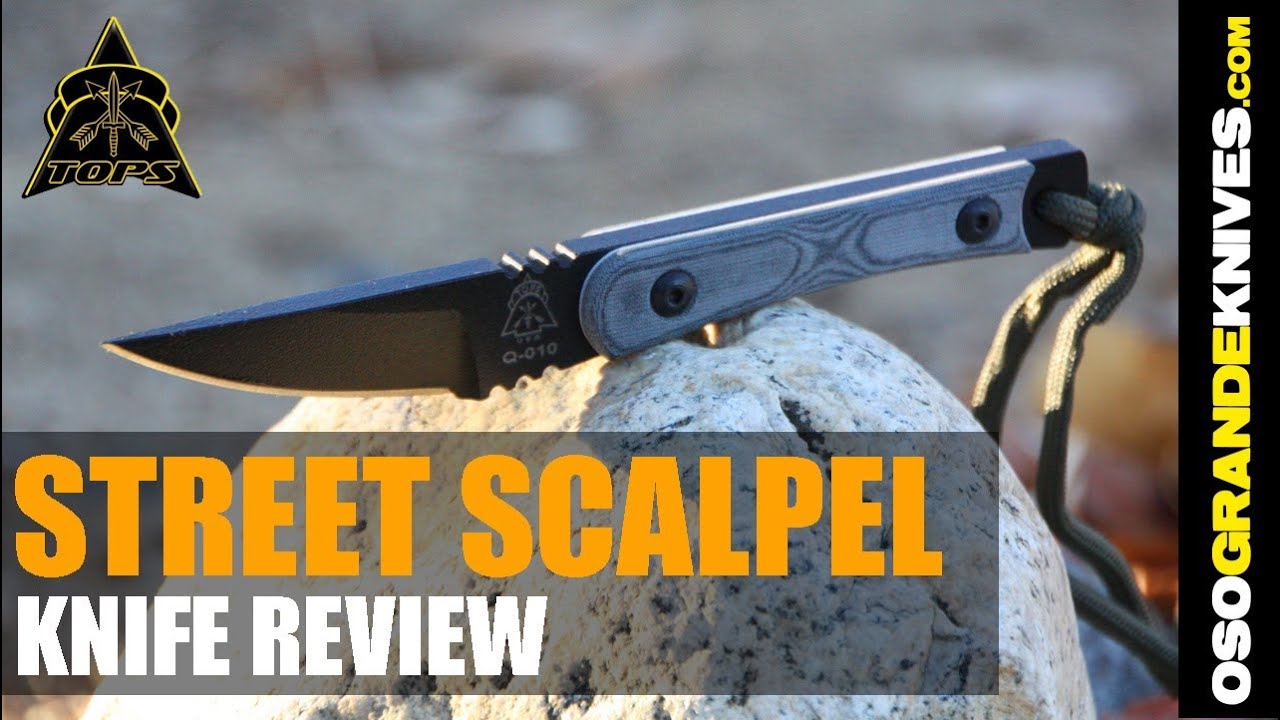 TOPS Scalpel Knife Review | OsoGrandeKnives