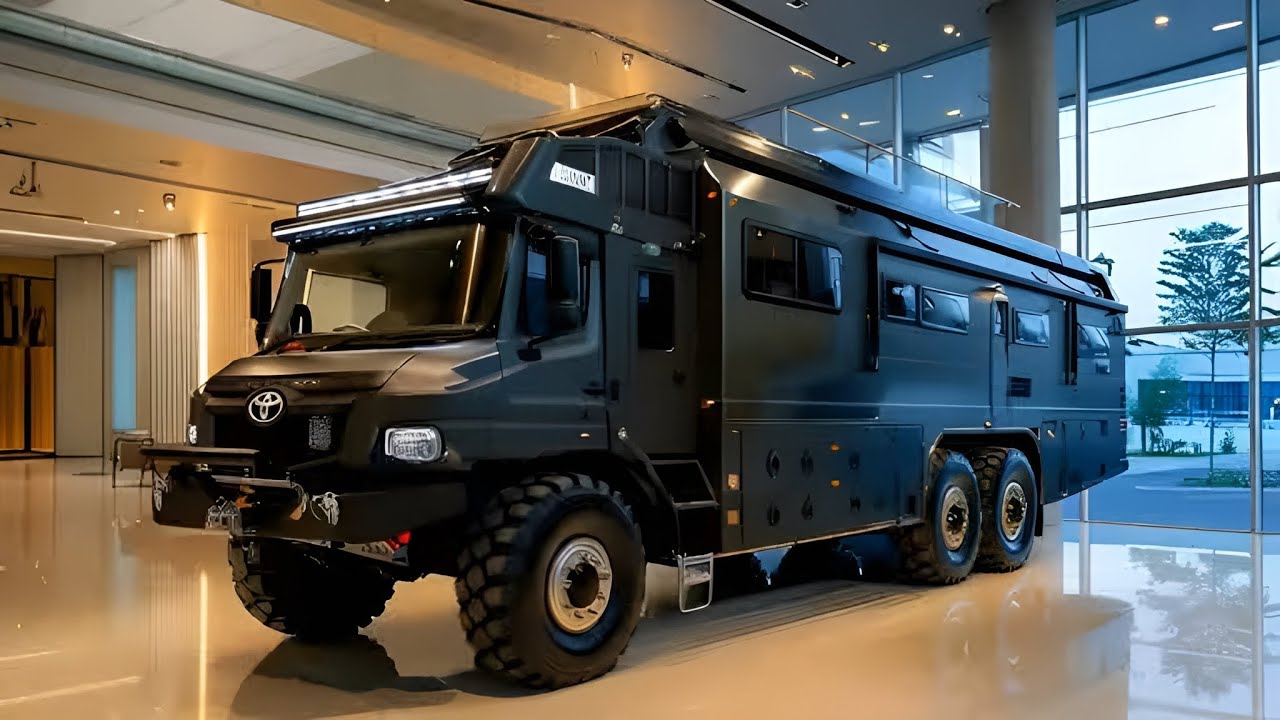 Toyota Sprinter 6×6 Armored Camper 2026 года — безграничный экспедиционный зверь, созданный для э...