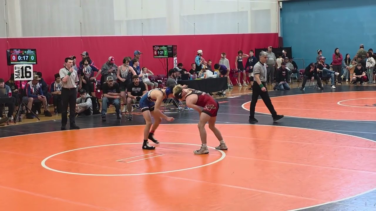 2026 Missouri Nationals wrestling tournament in Lebanon, MO (Isaiah Dick vs Dylan Moore) 