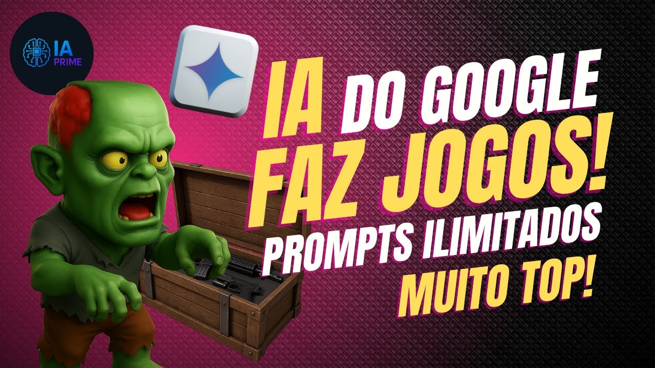 CRIE SEU PRÓPRIO JOGO COM IA (SEM PROGRAMAR NADA!)