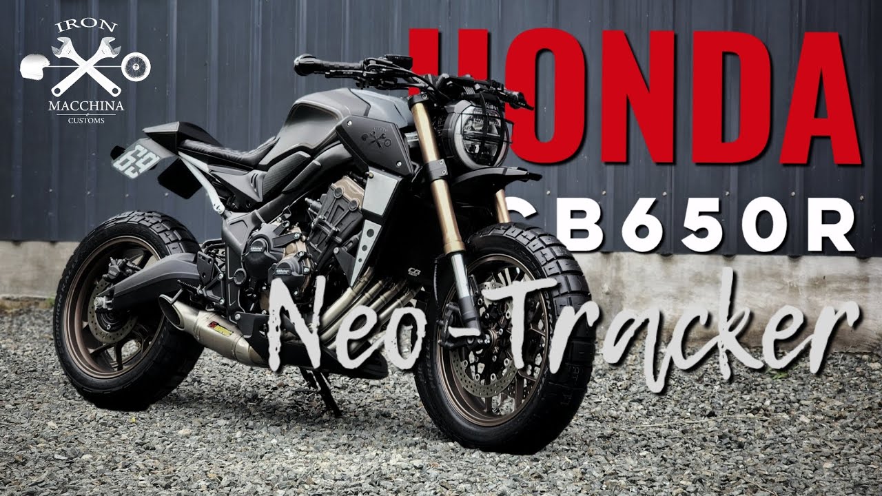 Кастомный мотоцикл HONDA CB650R 