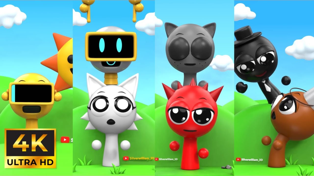 Sprunki New Swap Garnold  and Mr. Sun  | IncrediBox Sprunki Animation