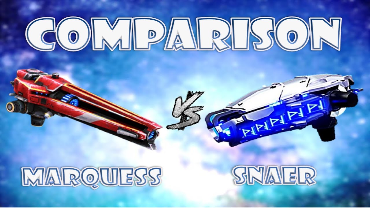 Snaer vs Marquess light weapons comparison war robots