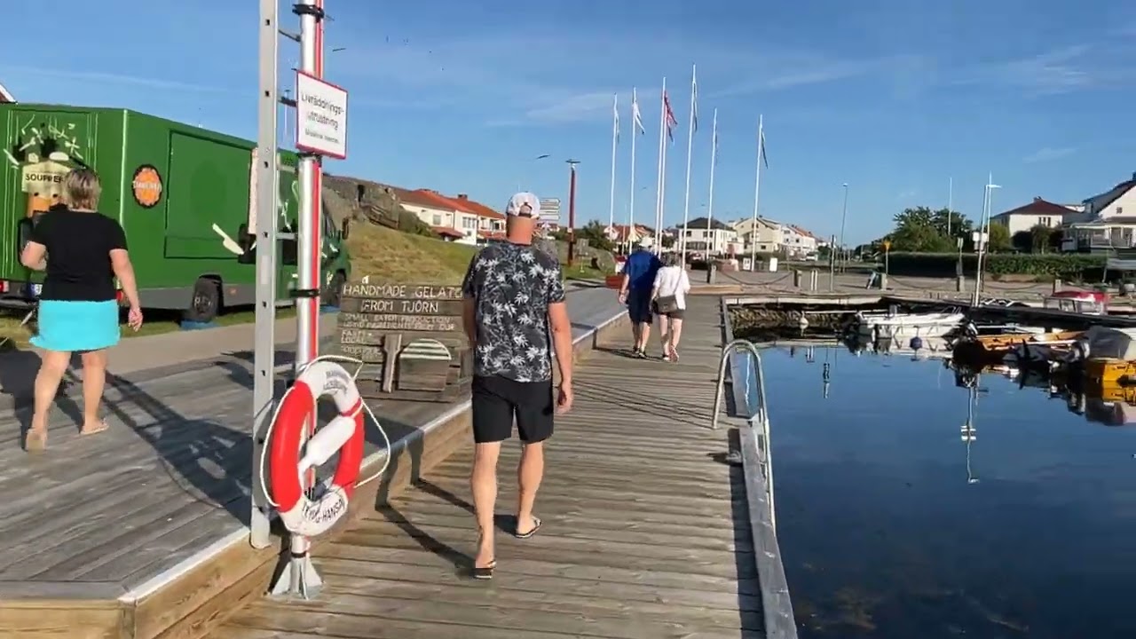 [Sk&auml;rhamn walk 4K] Summer high temperature☀️🇸🇪
