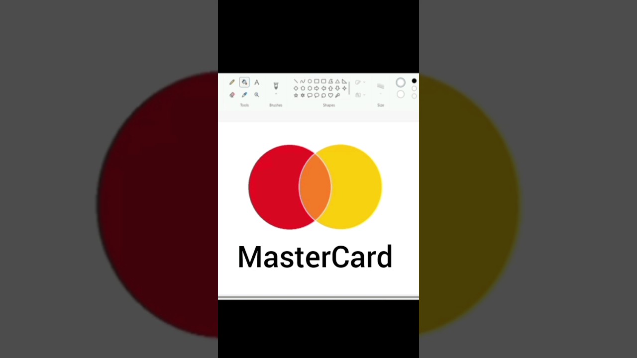 MASTERCARD||MS WARD#logodesign #trending#viral#shorts#drawing#msword#art#mastercard#visa#streetfood