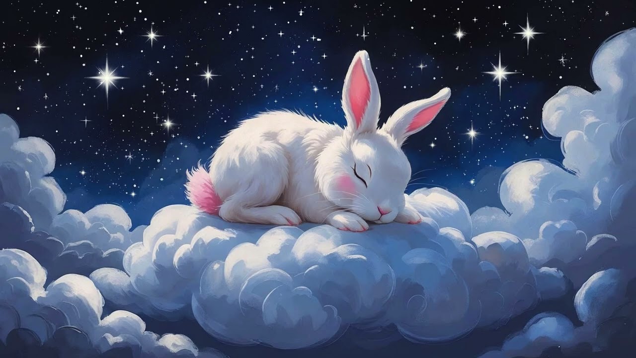 Śpij króliczku maleńki🐰 – Polska Kołysanka dla Dzieci | Spokojna Muzyka na Dobranoc