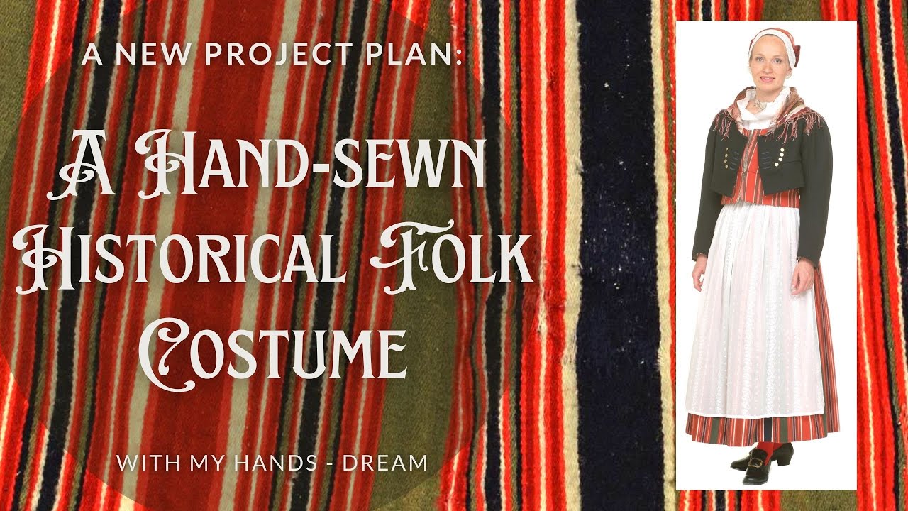 A new project: An early 19th-century peasant dress aka. a Finnish national costume