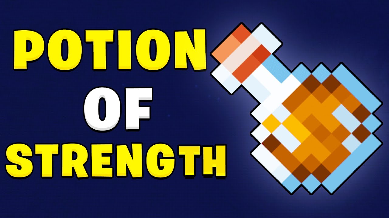 How to make a potion of strength in Minecraft 1.21