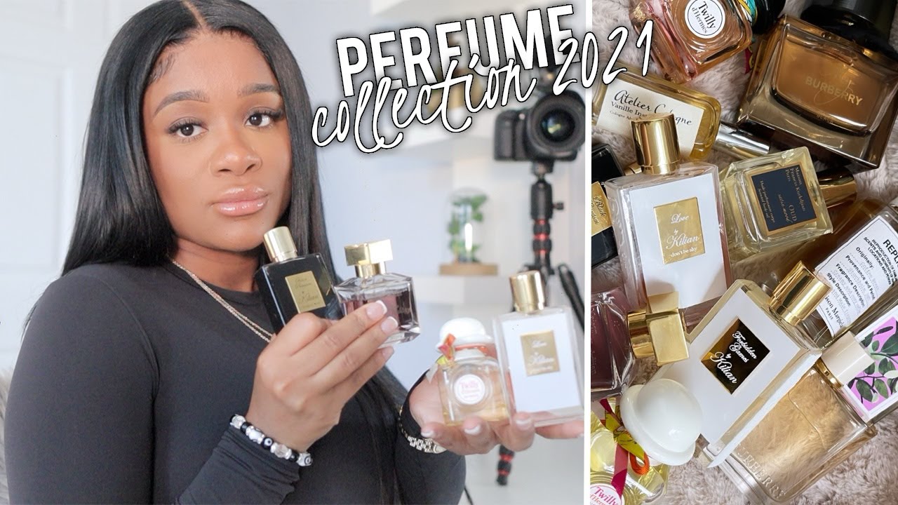 MY MOST COMPLIMENTED & LONG LASTING PERFUMES | $2000 PERFUME COLLECTION 2021 | TIANNA SQUARREL♡