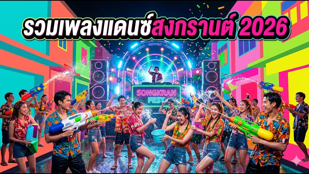 รวมเพลงแดนซ์สงกรานต์ 2026 [Nonstop]