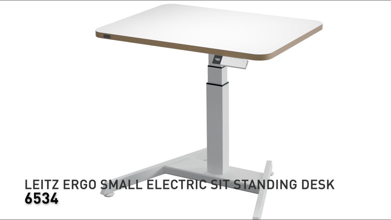 Leitz Ergo Small Electric Sit Standing Desks Assembly Instructions - Product video -EN
