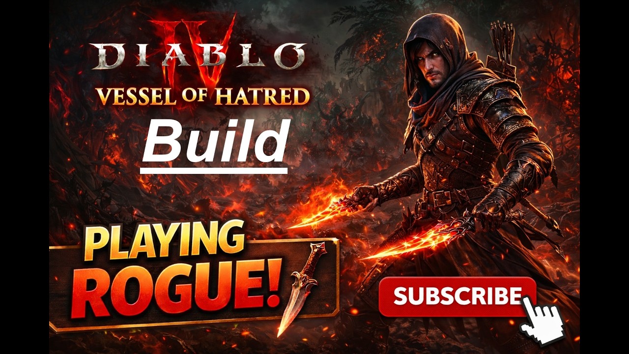 The MOST FUN Rogue Build in Diablo 4 Vessel of Hatred?! || Dance of Knives #diablo4 #rogue