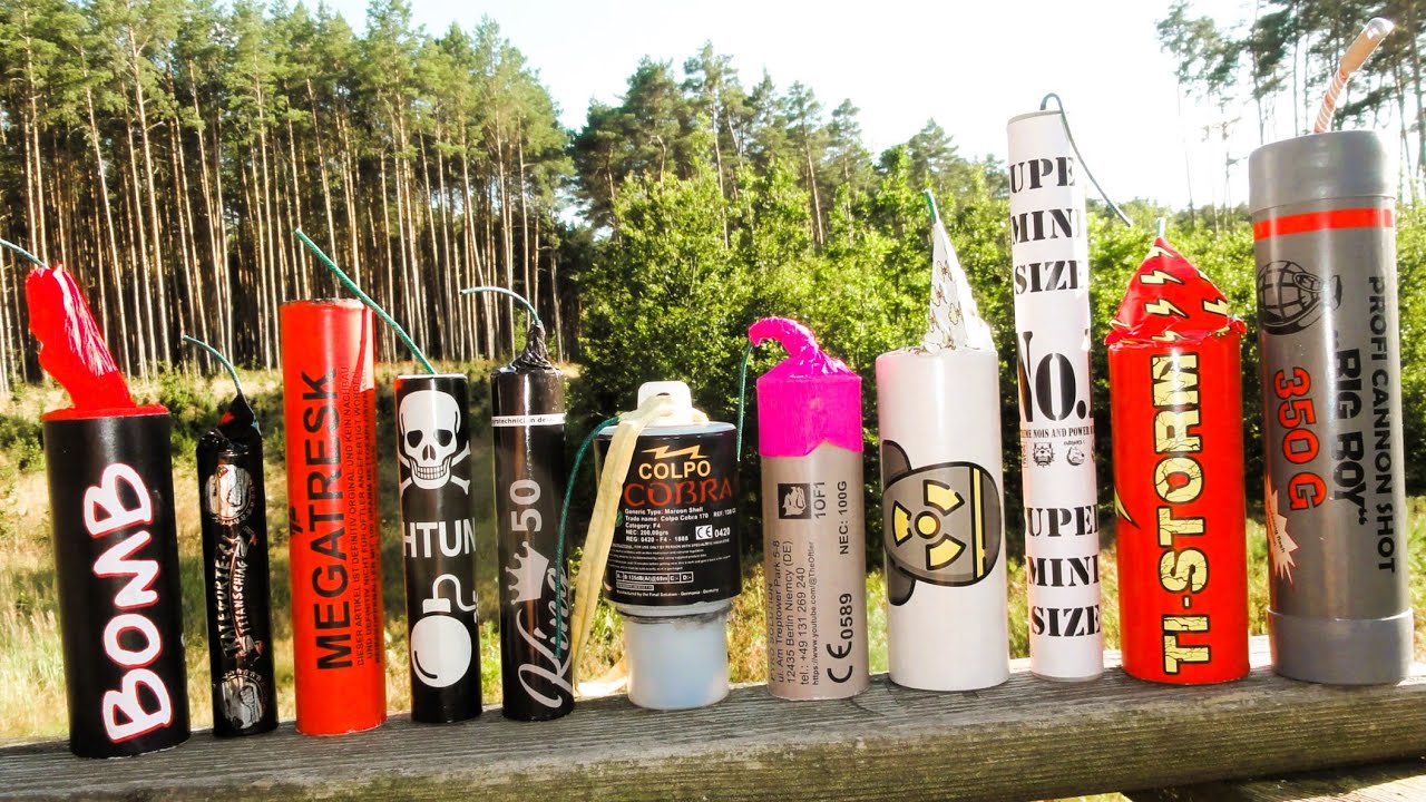 Polenb&ouml;ller Compilation Mega XXL Firecrackers
