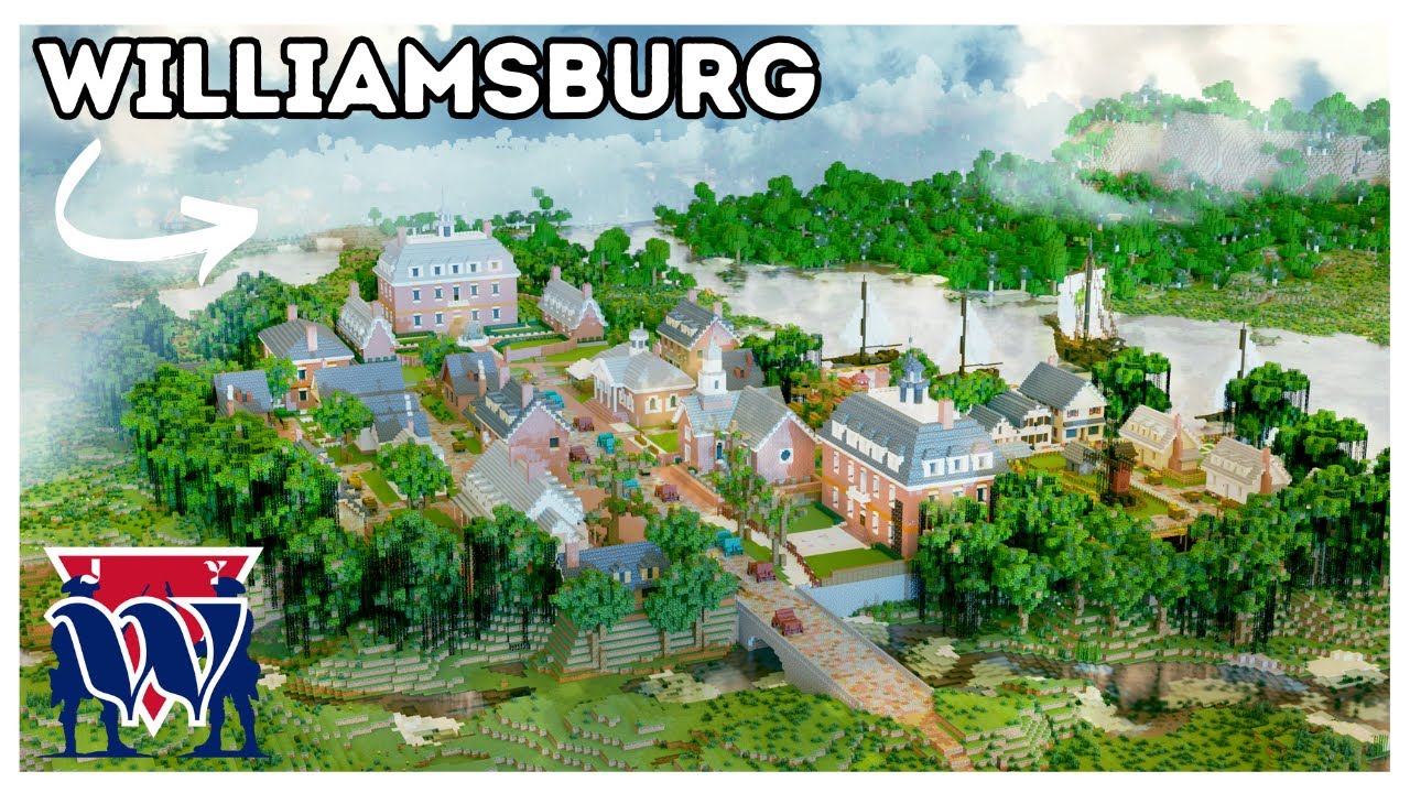 Building A Colonial City In Minecraft!