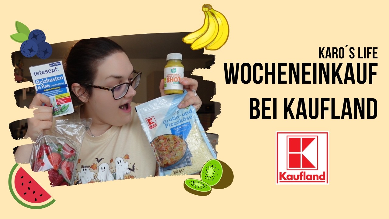 WOCHENEINKAUF bei KAUFLAND | 💸95 &euro; f&uuml;r 2 Personen + Baby | FOOD HAUL #61 | Karo&acute;s Life
