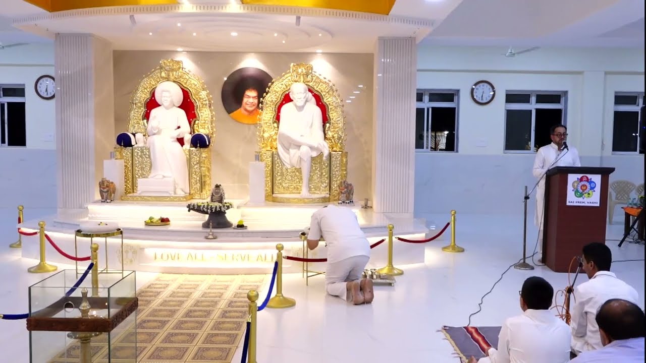 Fostering Swami's Mission through Vedic Chanting:- Insights by Sri Vedanarayanji, at Saiprem-Vashi