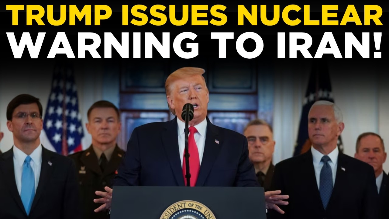 US-IRAN CRISIS LIVE | President Trump Issues Final Ultimatum to Tehran Over Strait of Hormuz