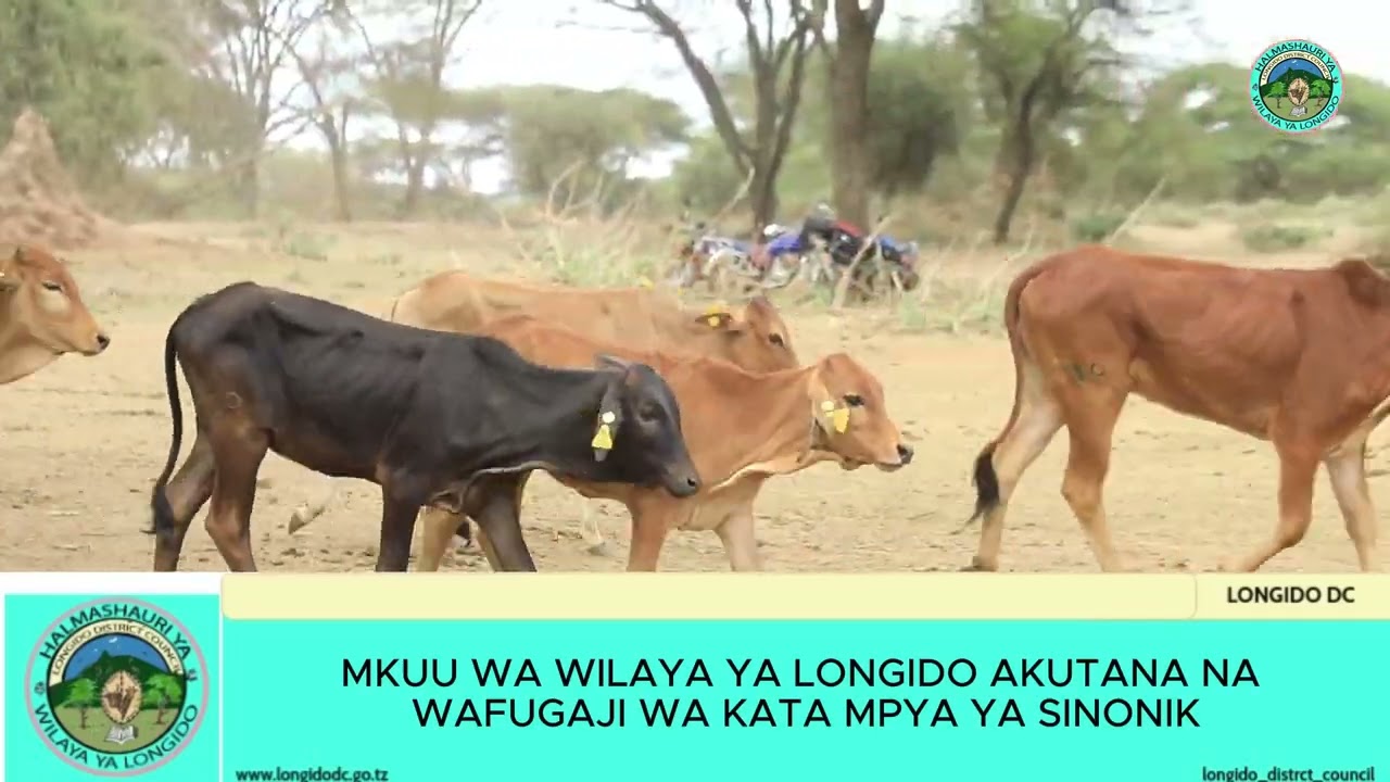 MKUU WA WILAYA YA LONGIDO AKUTANA NA WAFUGAJI WA KATA MPYA YA SINONIK