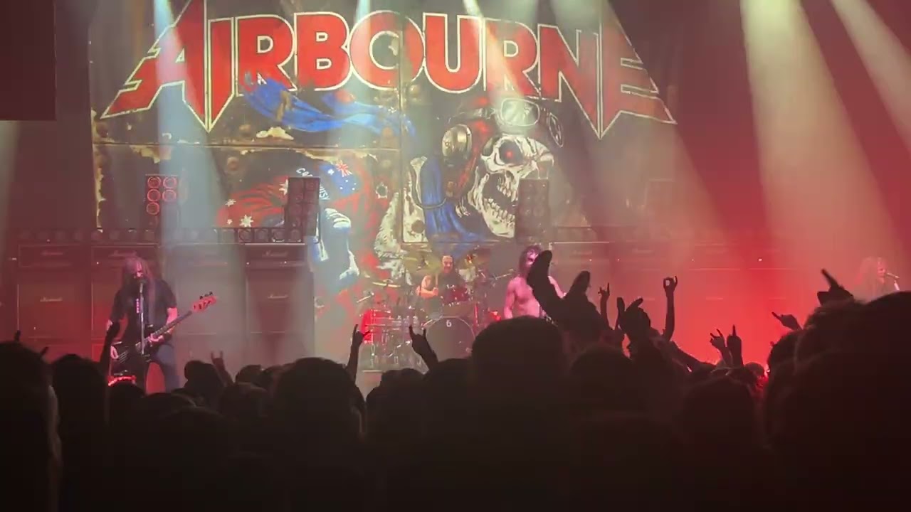 Airbourne @ Rockhal Luxembourg - Breakin&rsquo; Outta Hell