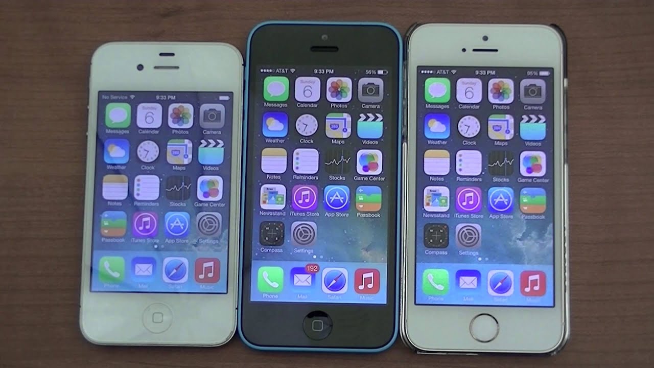 iPhone 5s vs. 5c vs. 4s (Design, Speeds, & More)
