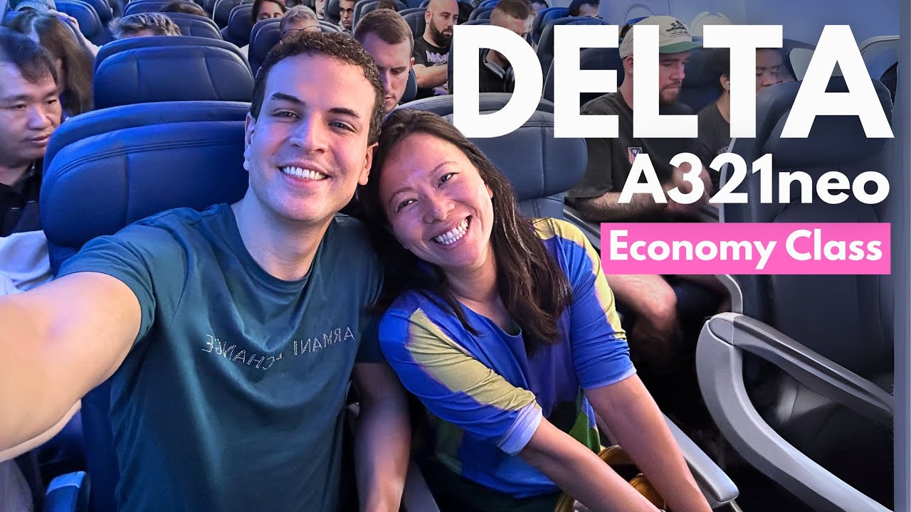 7 HOURS on Delta's A321neo Economy Class ✈ Boston to San Francisco (2025)