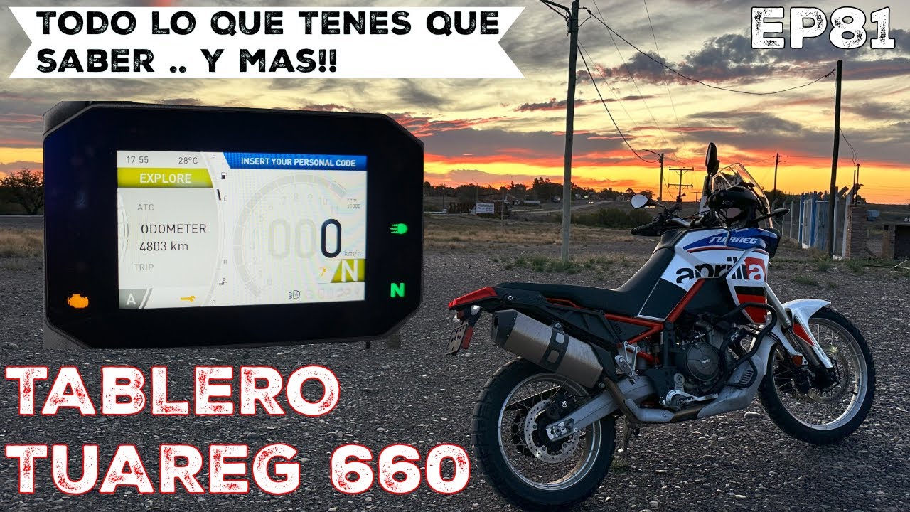 Tablero Aprilia Tuareg 660 - Todo lo que tenes que saber, y más! | Ep81