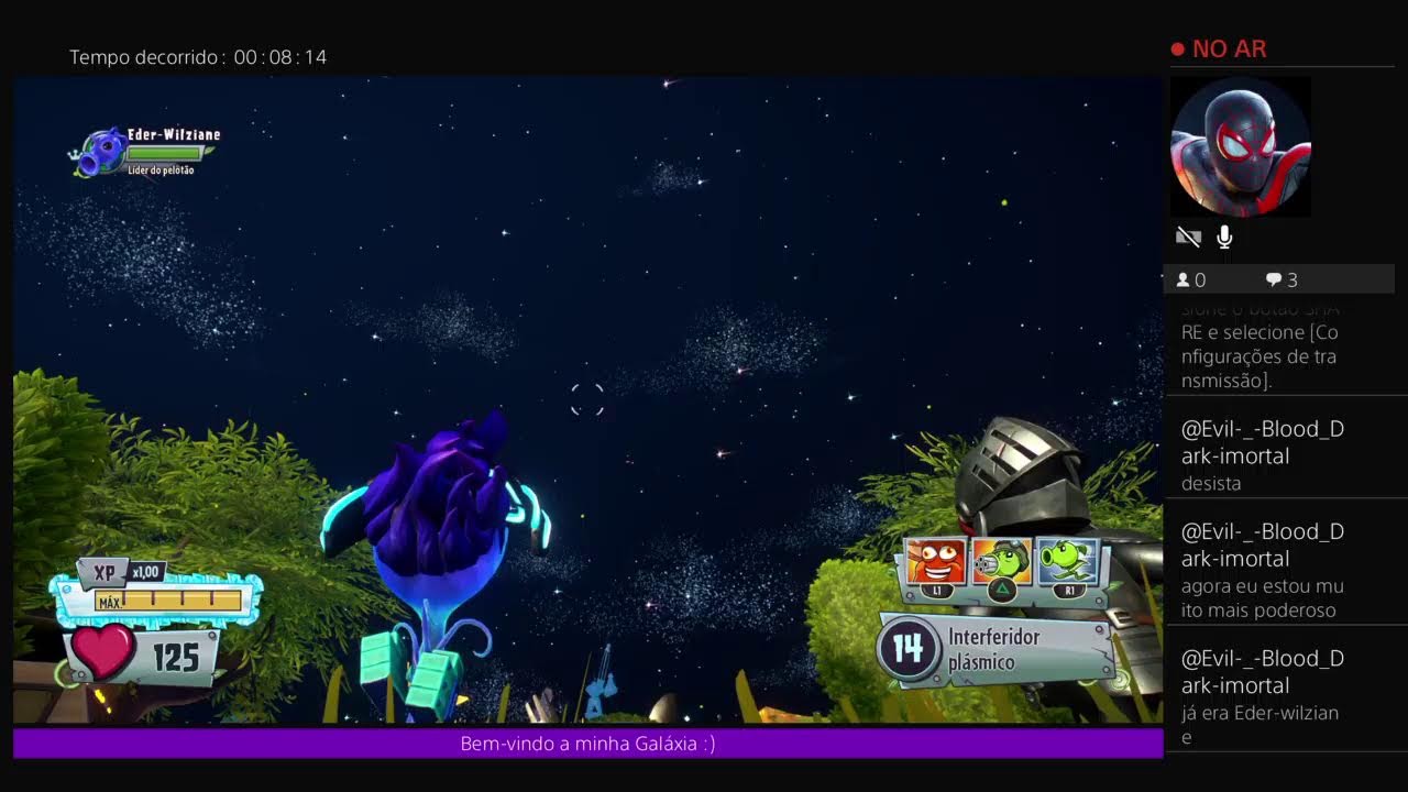 Jogando PvZ GW2
