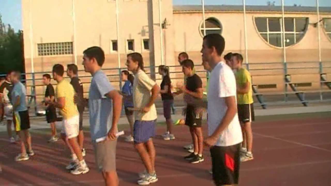 Carrera de relevos: Modelo Ludotécnico