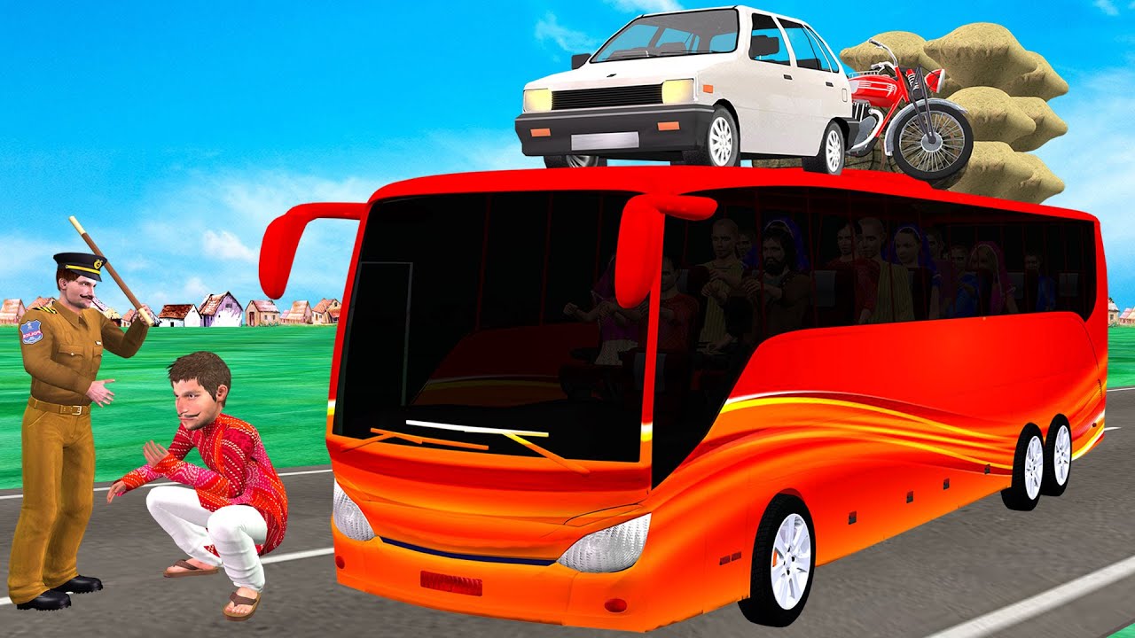 लालची बस वाला  Lalchi Bus Wala Funny Hindi Comedy Video