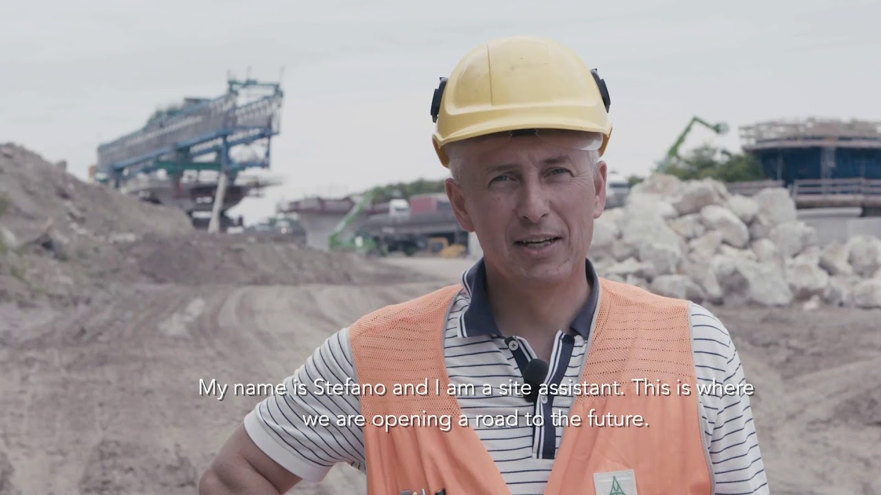 Stefano: assistente al direttore lavori in cantiere #LATERZACORSIASIFASTRADA